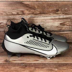 Nike Vapor Edge Pro 360 2 Grey Black Football Cleats Men's DA5456-002 New